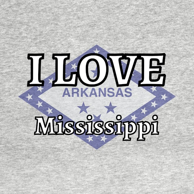 I LOVE Mississippi | Arkensas County by euror-design